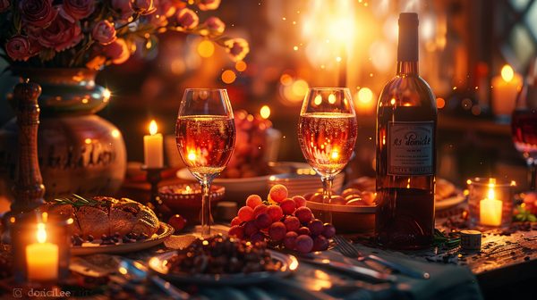 Romance à domicile : idées de repas en amoureux